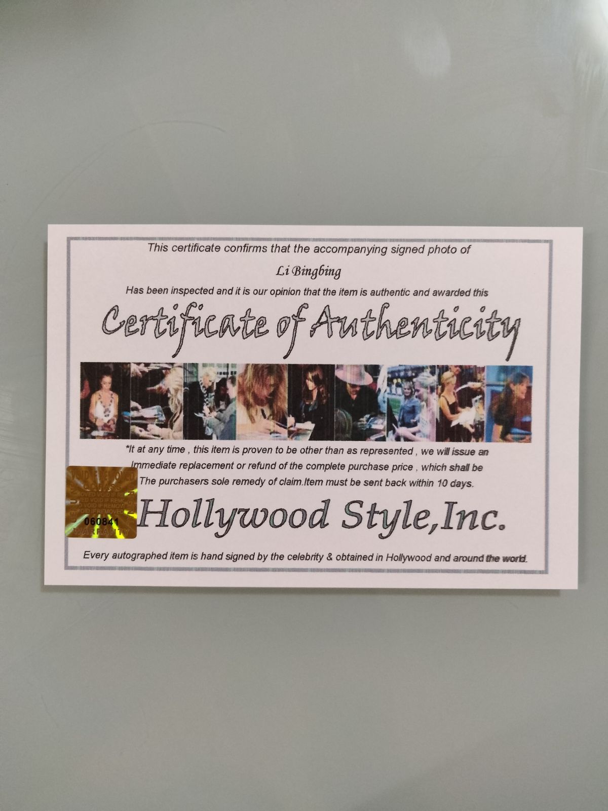 リー・リー・ビンビン直筆サイン入り2Lサイズ写真…Li Bingbing - メルカリ