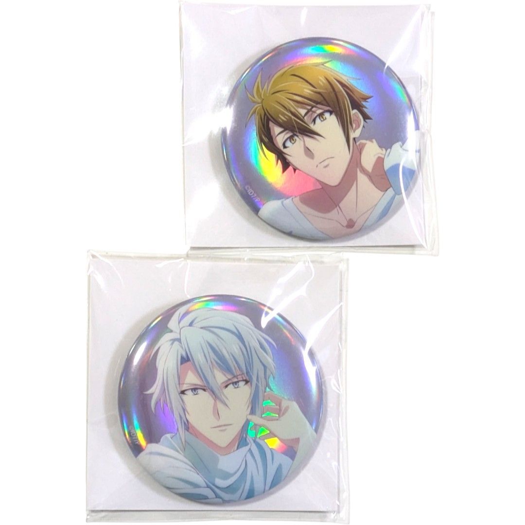 送料無料 24時間以内発送 未開封 八乙女楽 十龍之介 オーロラ缶バッジ