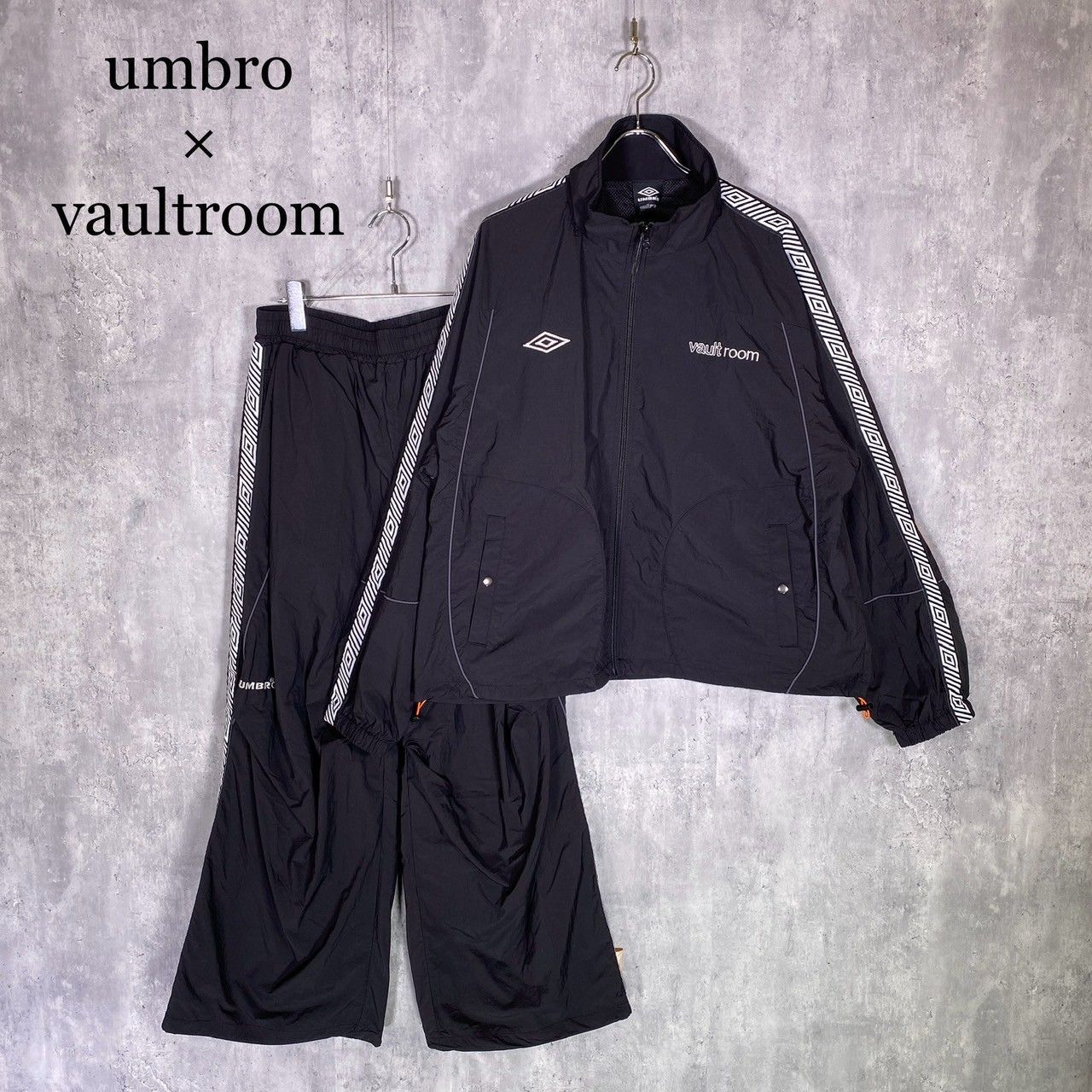アンブロ × ボルトルーム』 (L) ナイロンジャージセットアップ - メルカリ