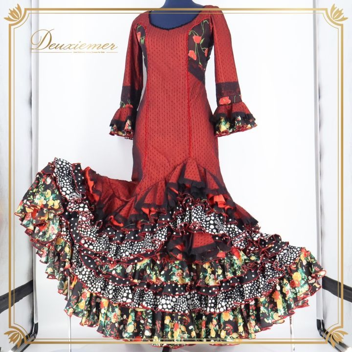 フラメンコ 衣装 ワンピース ドレス ソニアジョーンズ SONIA JOHNES