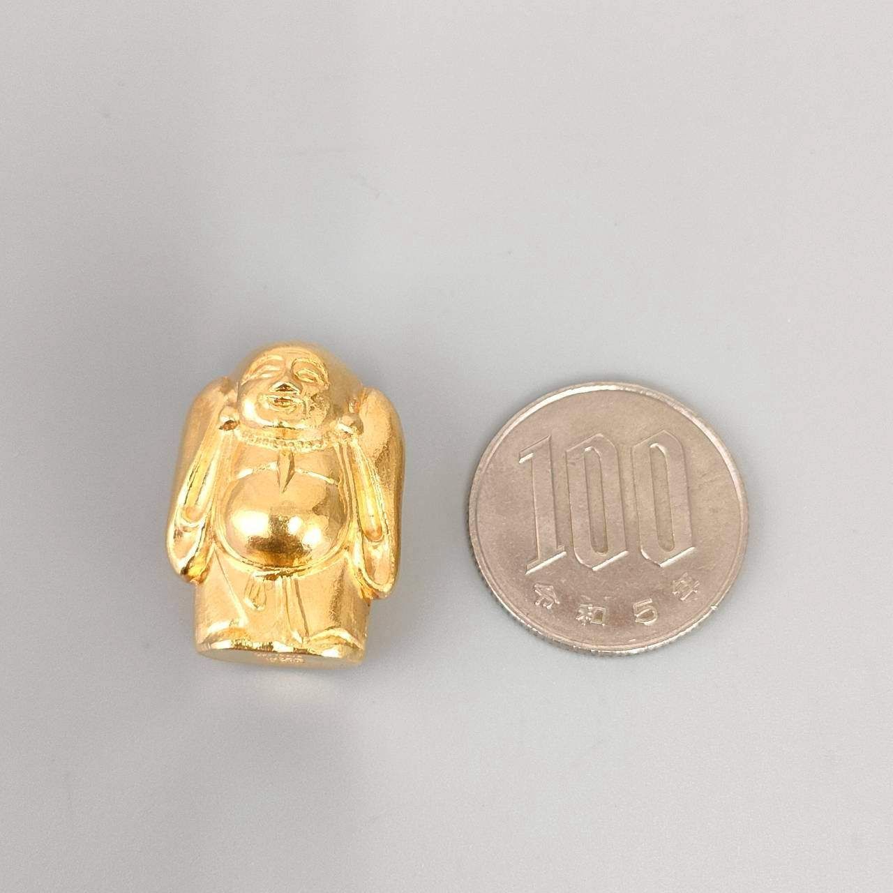 純金 K24 七福神 布袋尊 子宝 良縁 神田 日本徳力 9.25g D243 - メルカリ