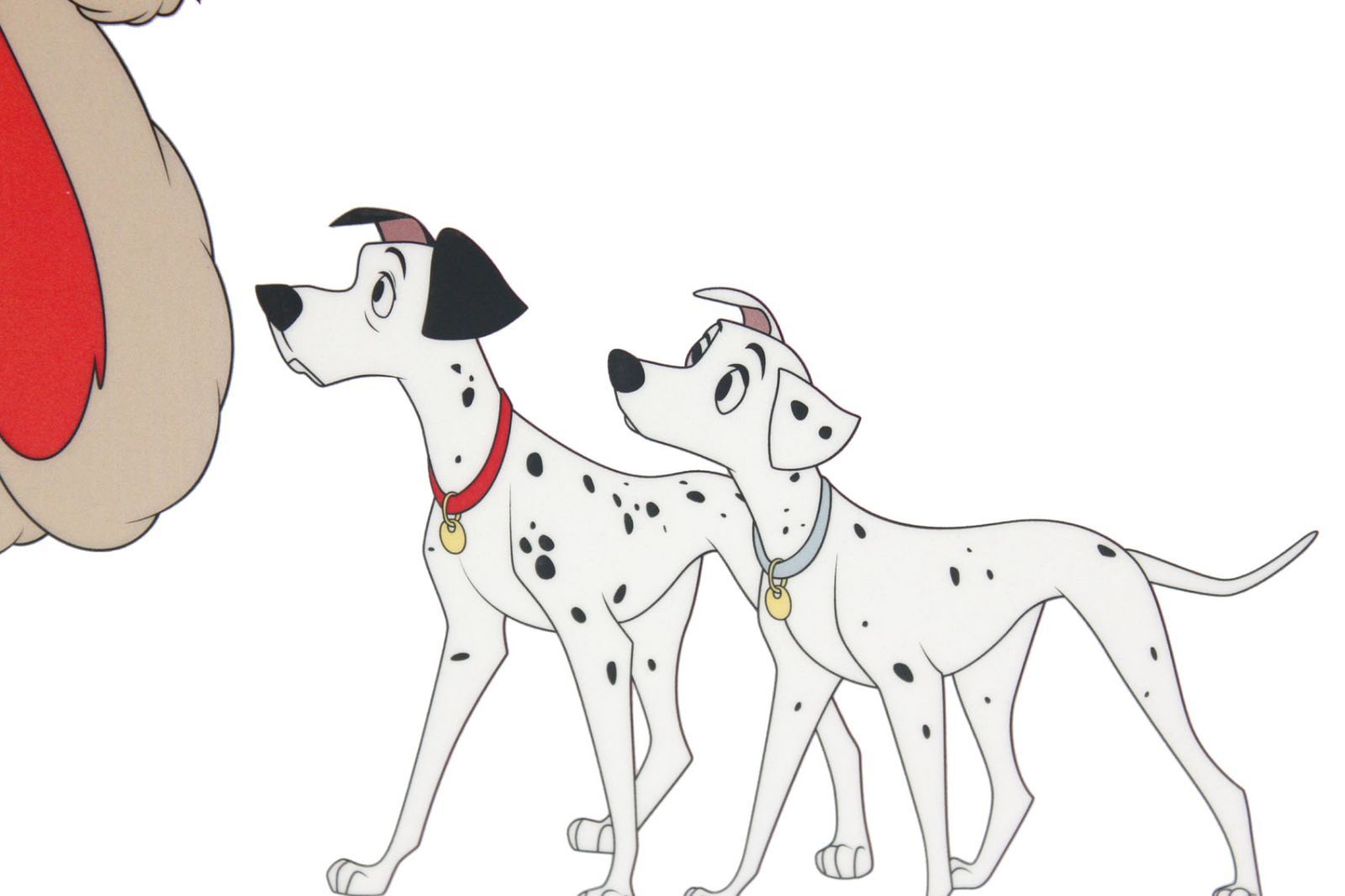 ディズニー セル画「101匹わんちゃん/クルエラ ド ヴィル」展示用