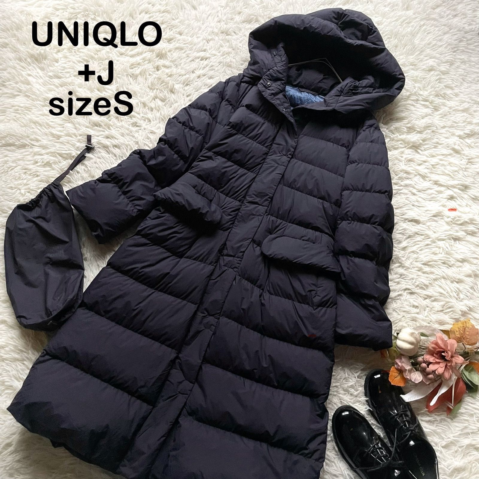 美品 UNIQLO＋J ユニクロプラスジェイ ジルサンダー ウルトラライト