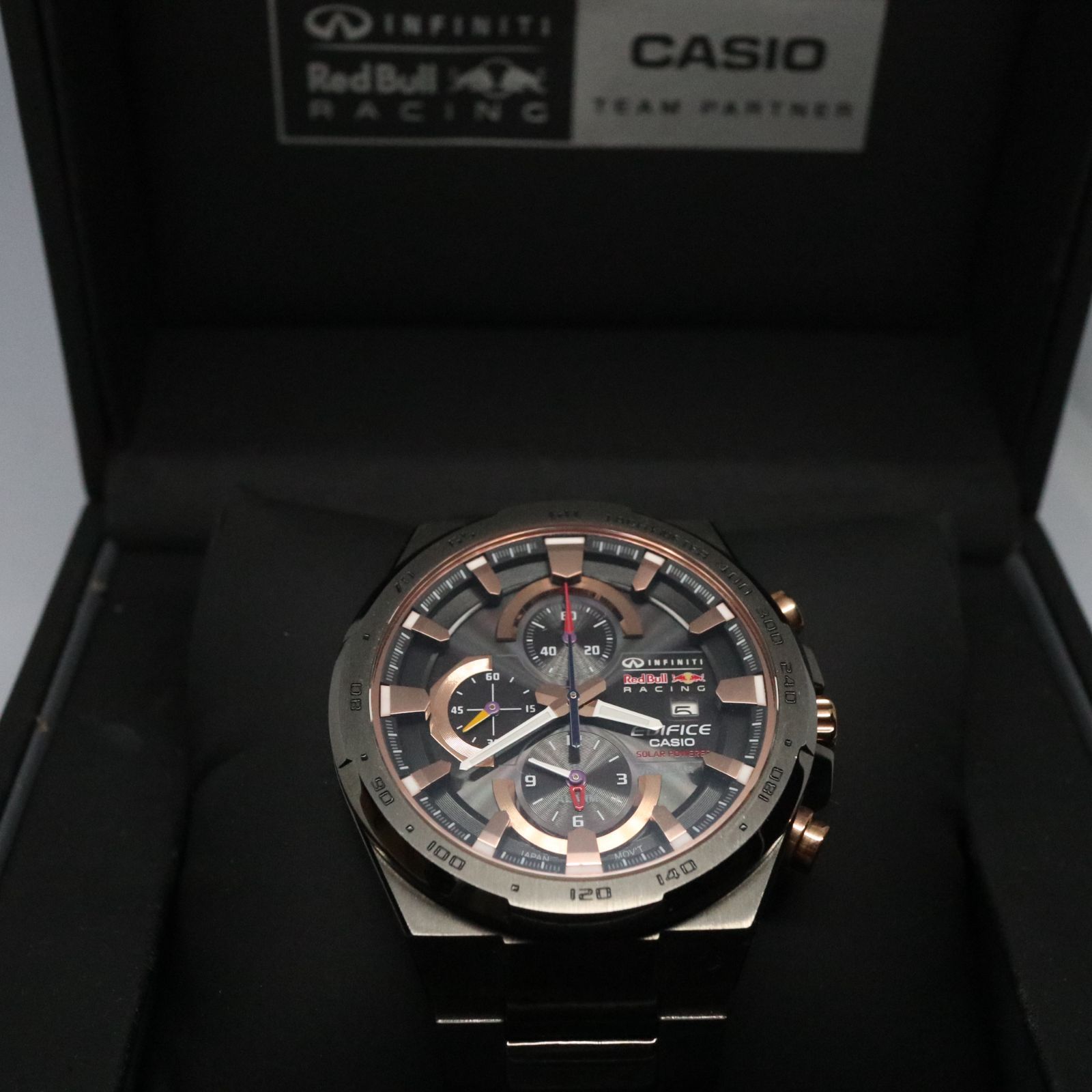 稼働品】CASIO EDIFICE カシオ エディフィス REDBULL レッドブル 2015