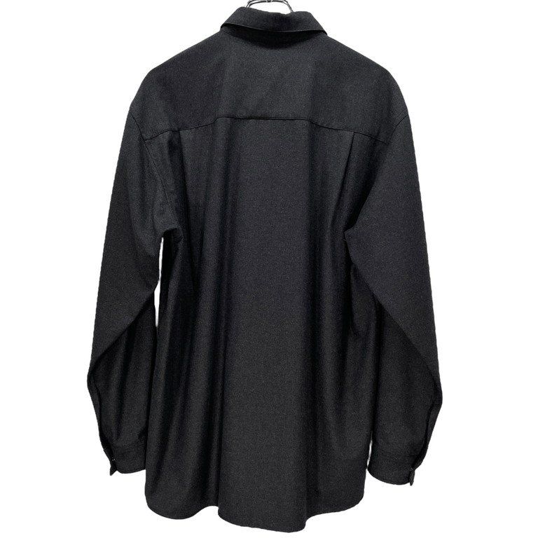 AURALEE 20AW WOOL FULLING FLANNEL CLOTH SHIRTS ウールフランネル