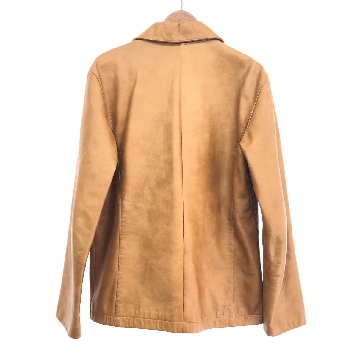 A.P.C. アーペーセー シングル レザージャケット サイズ:M ブラウン