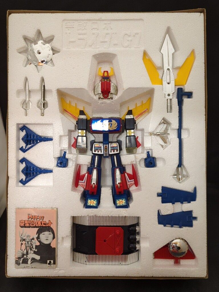 クローバー ダイカスト/トライダーG7 トライダーG7変型合体セット