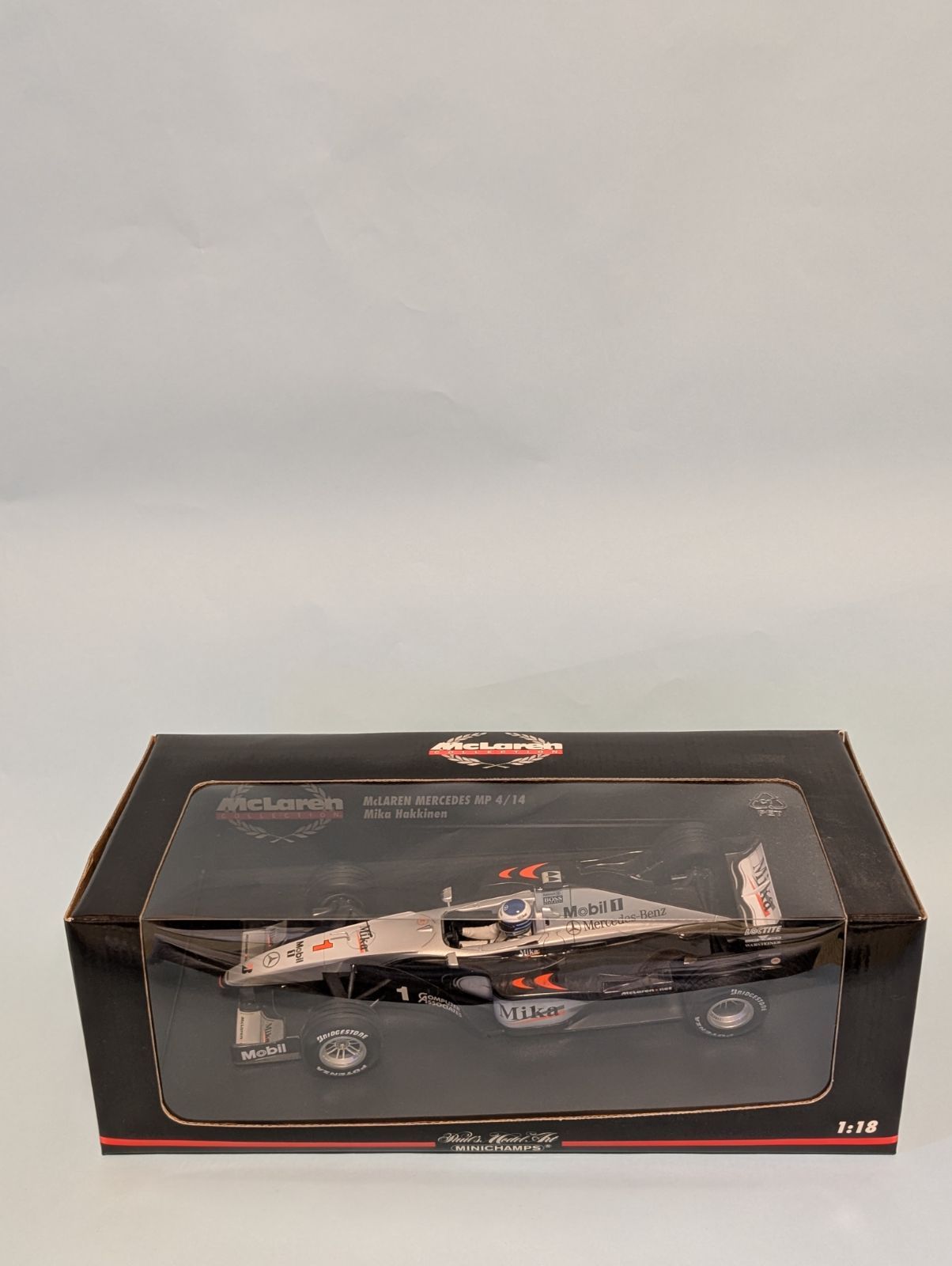 1/18 ミニチャンプス マクラーレンMP4/14 1999年チャンピオン - メルカリ