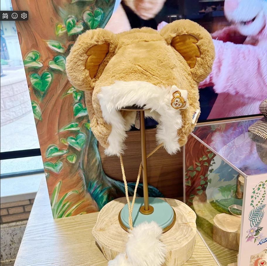 即日発送 ディズニー ダッフィー ファンキャップ 帽子 被り物 上海