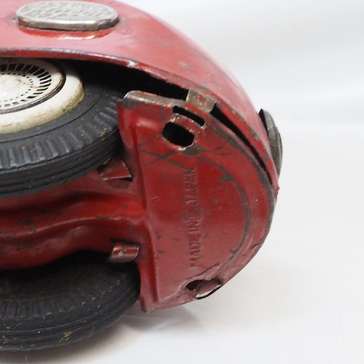 萬代屋【新三菱工業シルバーピジョン赤Silver Pigeon動作不良】ブリキ