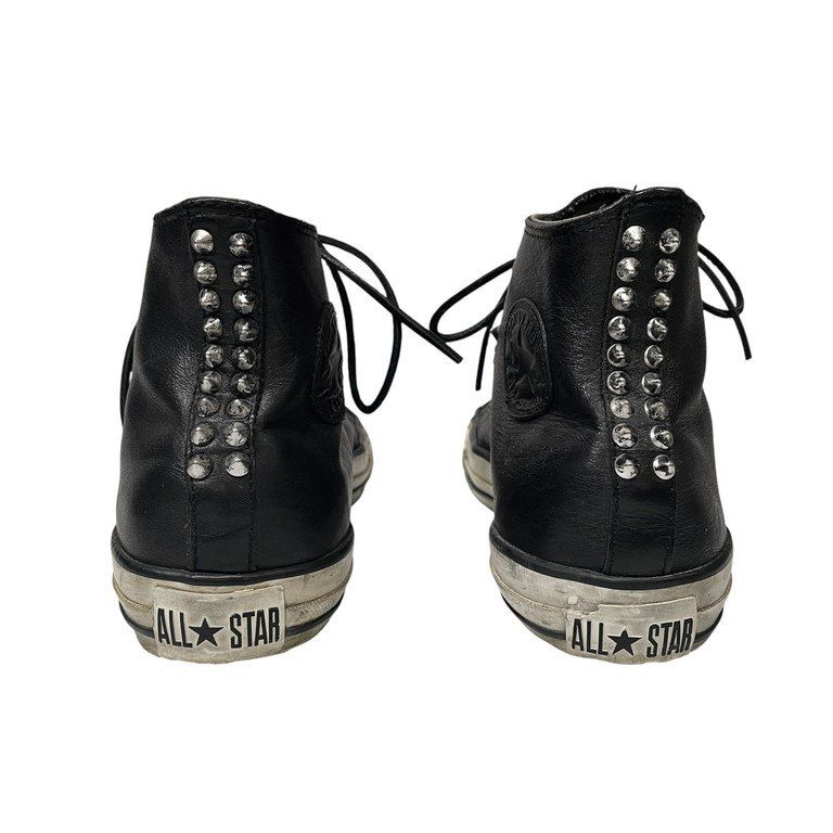 JOHN VARVATOS x CONVERSE レザースタッズハイカットスニーカー