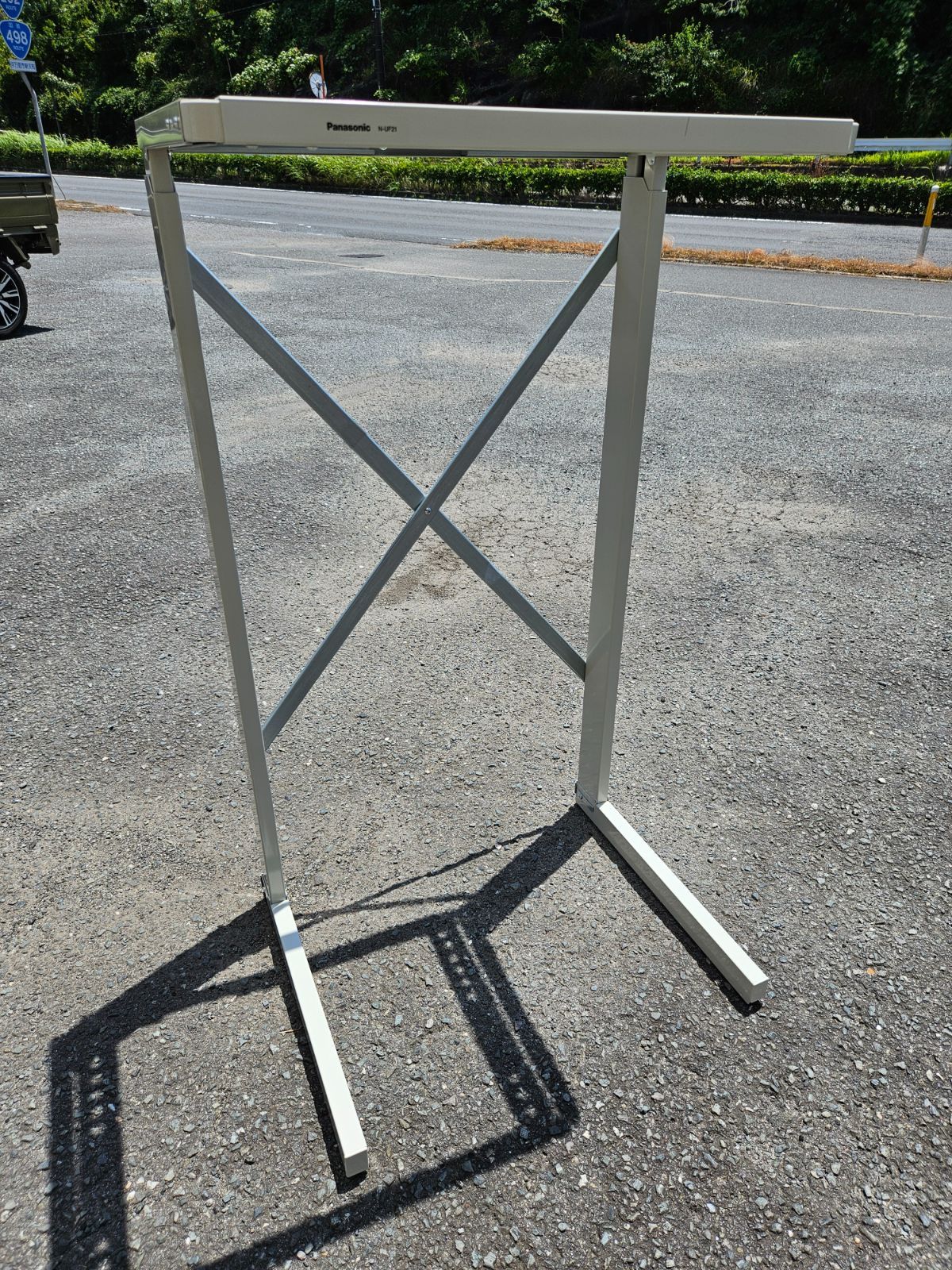 Panasonic 衣類乾燥機スタンド N-UF21 2023年製 説明書/組立施工書付