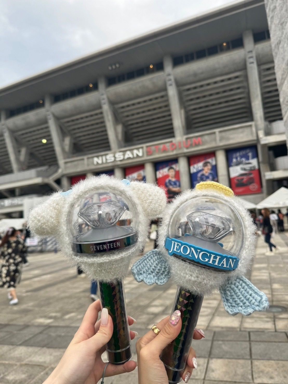 seventeen セブチ ペンライトカバー カラット棒 編み物 オーダーページ