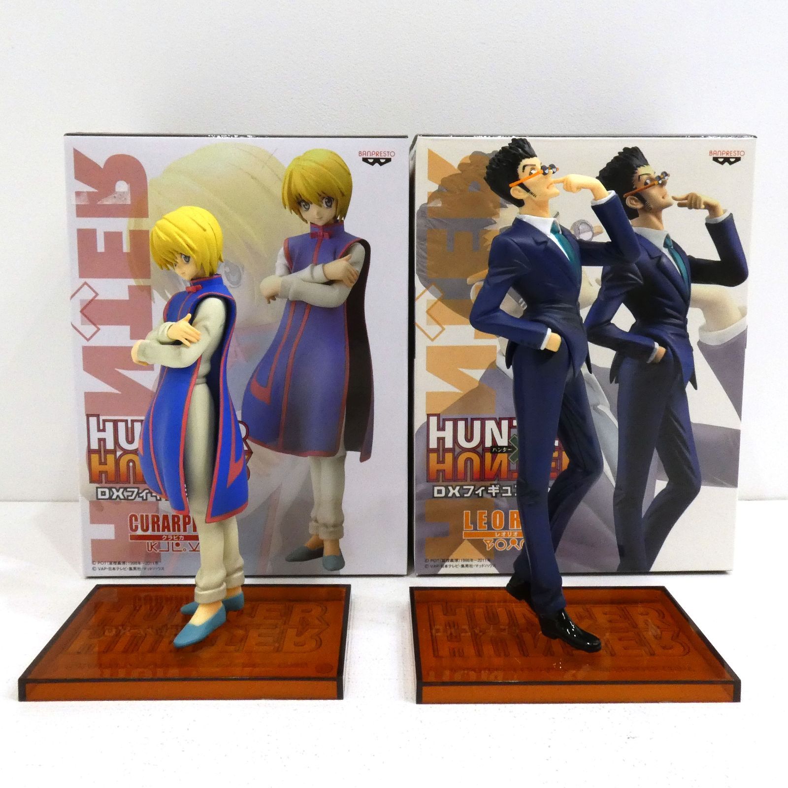 小牧店】開封品 HUNTER × HUNTER DXフィギュア クラピカ レオリオ 2種