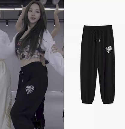 Aespa カリナ着用！】Aespa ダンス衣装 部屋着 厚手 寝間着 長ズボン