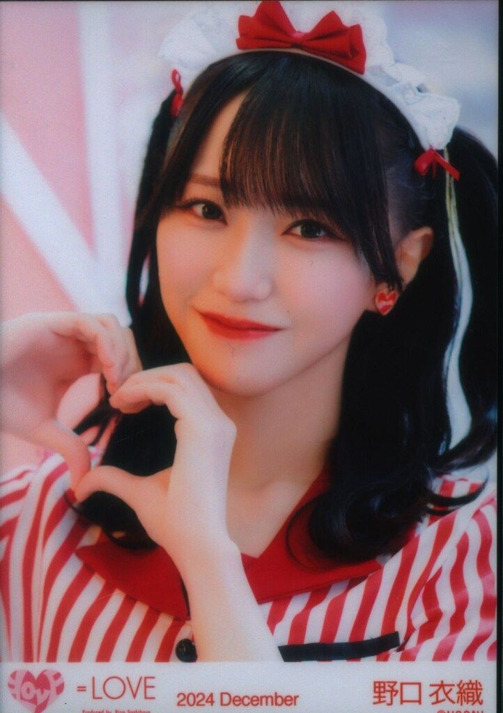 イコラブ 野口衣織 仲直りシュークリーム 直筆 ヨリ 生写真 - 野口衣織