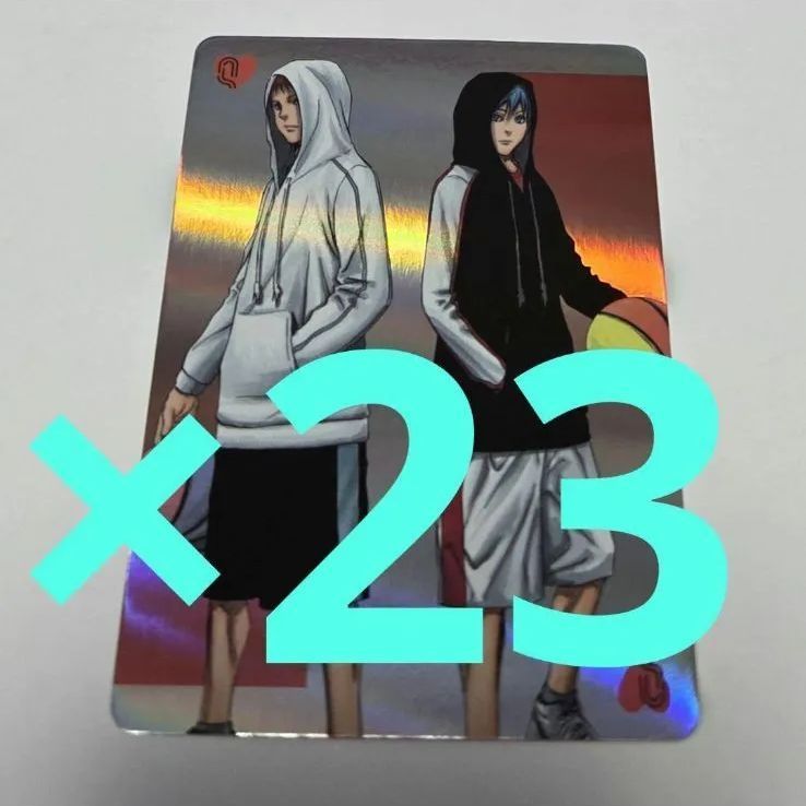 ジャンプフェスタ 赤司征十郎 黒子テツヤ 黒子のバスケ トランプ 原作