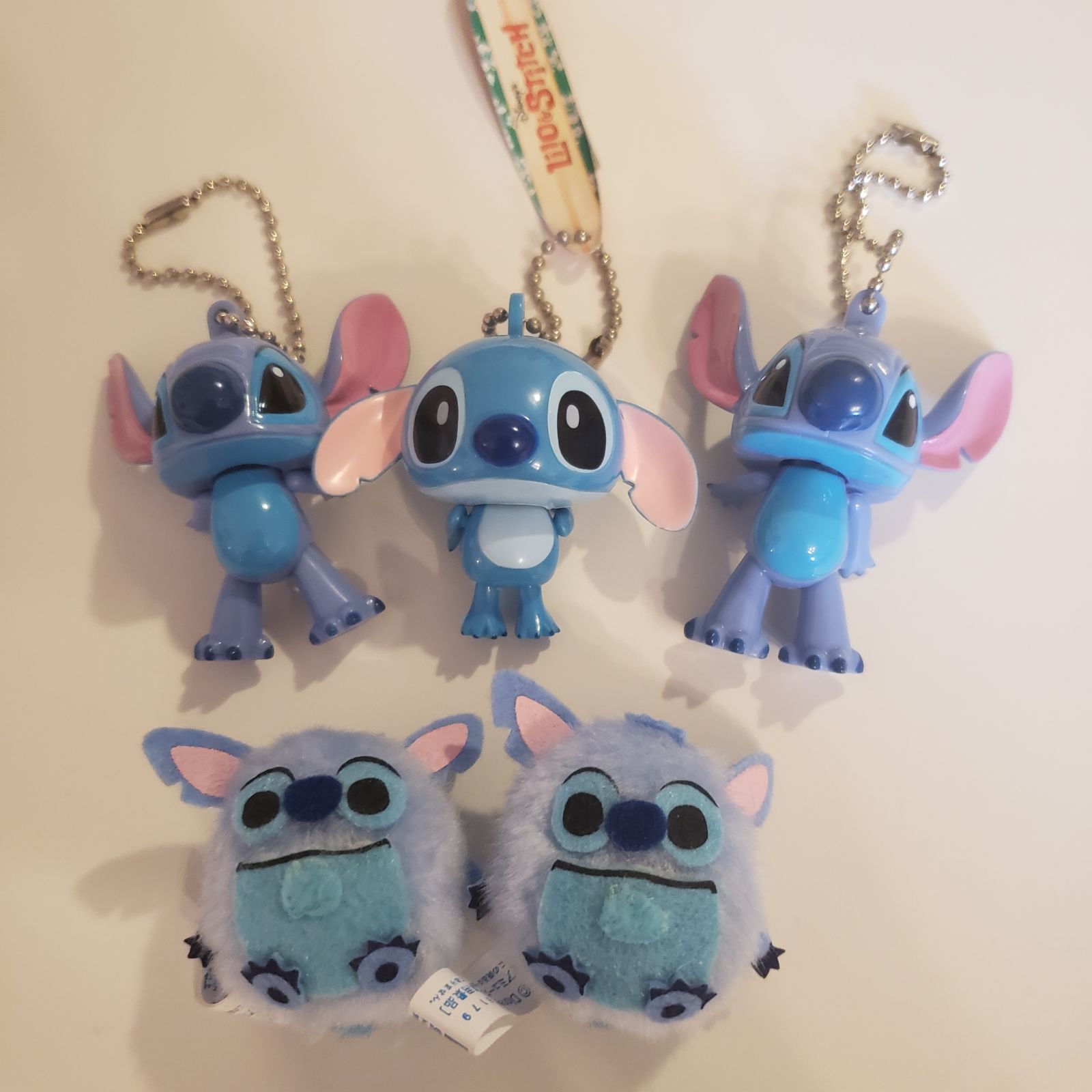 ディズニー Disney リロ&スティッチ フィギュアキーホルダー ちびふわ