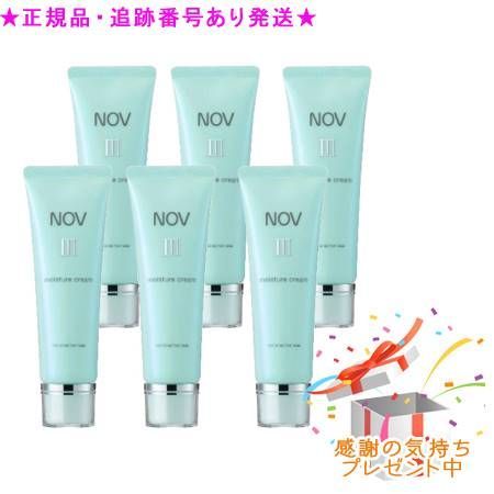 NOV ノブ III モイスチュアクリーム 医薬部外品 45g 6個セット