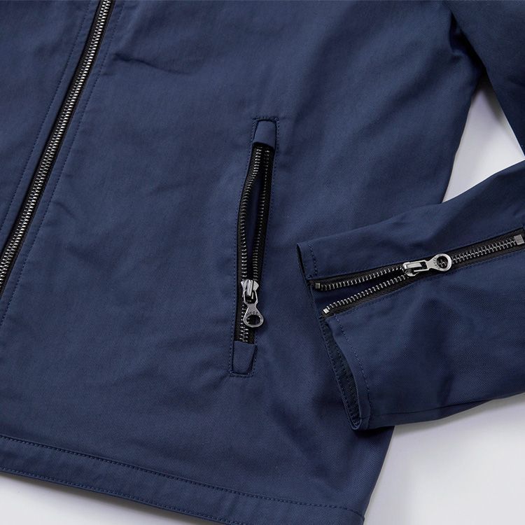 ディーゼル DIESEL ライダースジャケット メンズ ナイロン シングル