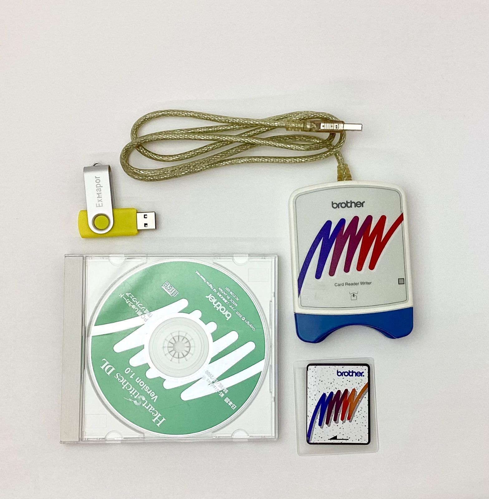 ブラザー カードリーダー カードライター＆オリジナルカード ミシン