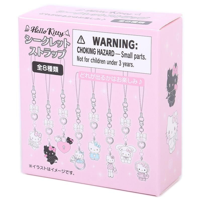 ハローキティ シークレットストラップ 全8種類 サンリオ 天使小悪魔