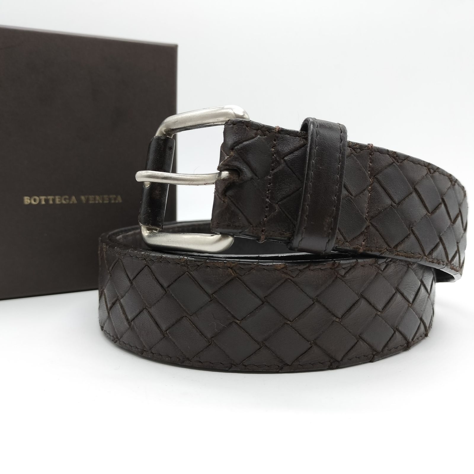洗練された編み込みの美✨】 ボッテガ・ヴェネタ ベルト イントレ