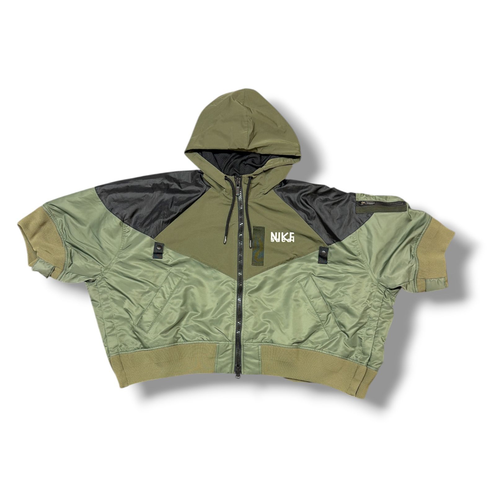 Sacai × NIKE Full zip HD jacket フルジップジャケット ナイロン