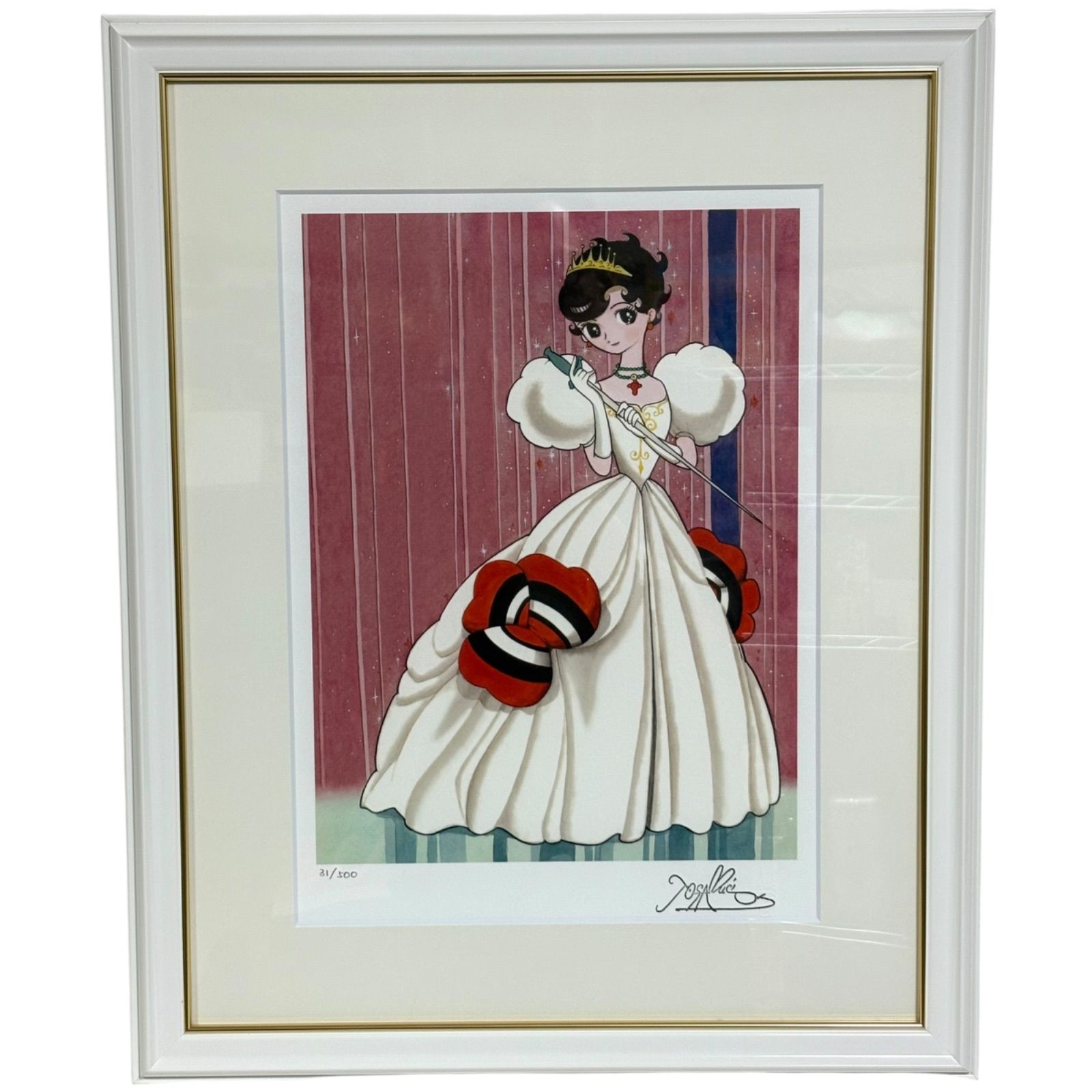 希少品】アールビバン 手塚治虫 リボンの騎士 白いドレスのサファイア