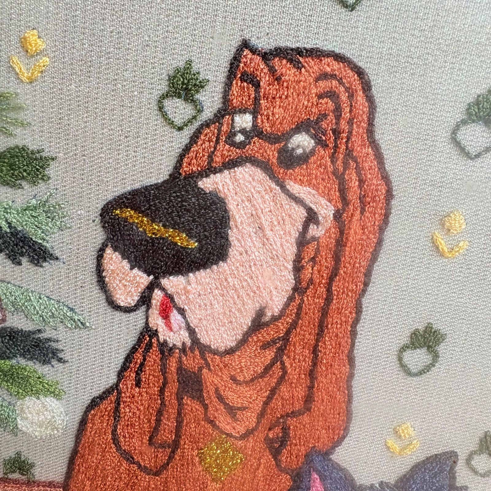 わんわん物語 刺繍 ディズニー Disney ラディ＆トランプ 刺繍アート