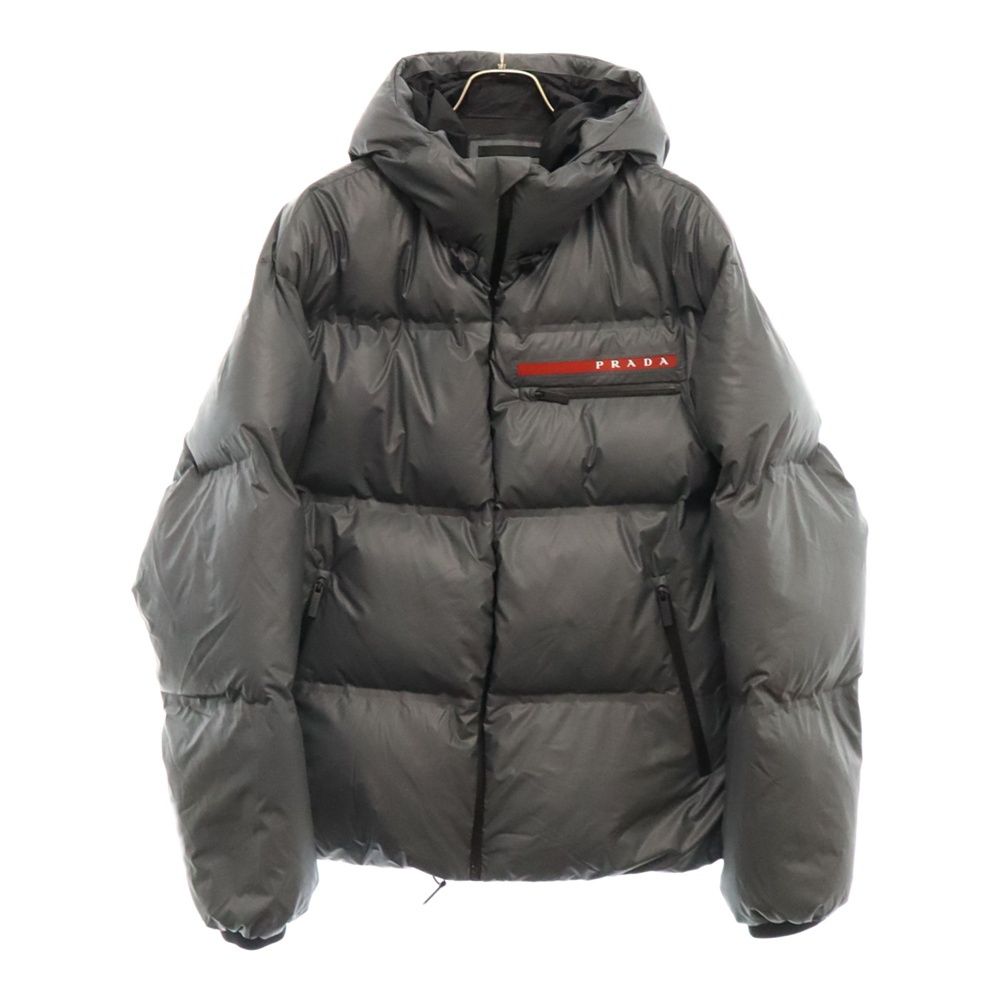 PRADA (プラダ) Linea Rossa Nylon Puffer Jacket リネアロッサ