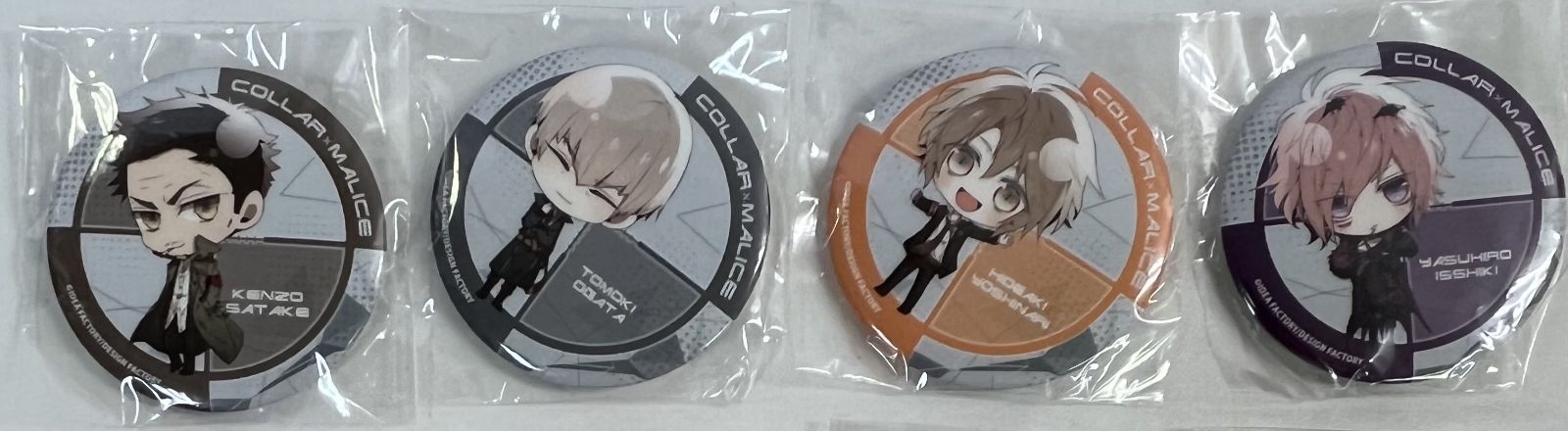 Collar×Malice カラーマリス 缶バッジ 11種セット まとめ売り - メルカリ