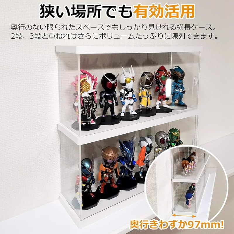 新着商品】[kuriiro] ディスプレイケース フィギュアケース アクリル