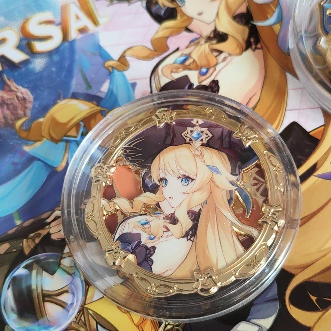 公式正規品 ナヴィア 記念コイン コイン 原神 ユニバーサルスタジオ