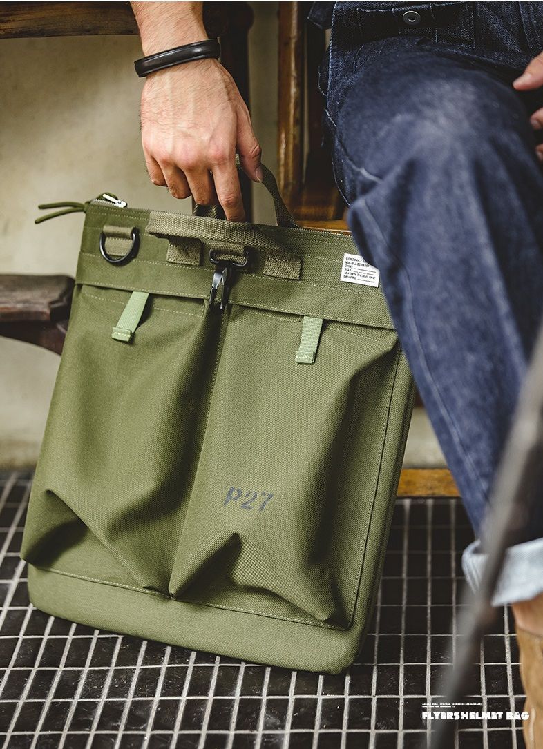 70s復刻 ビンテージ ミリタリー 米軍 ヘルメットバッグ レア