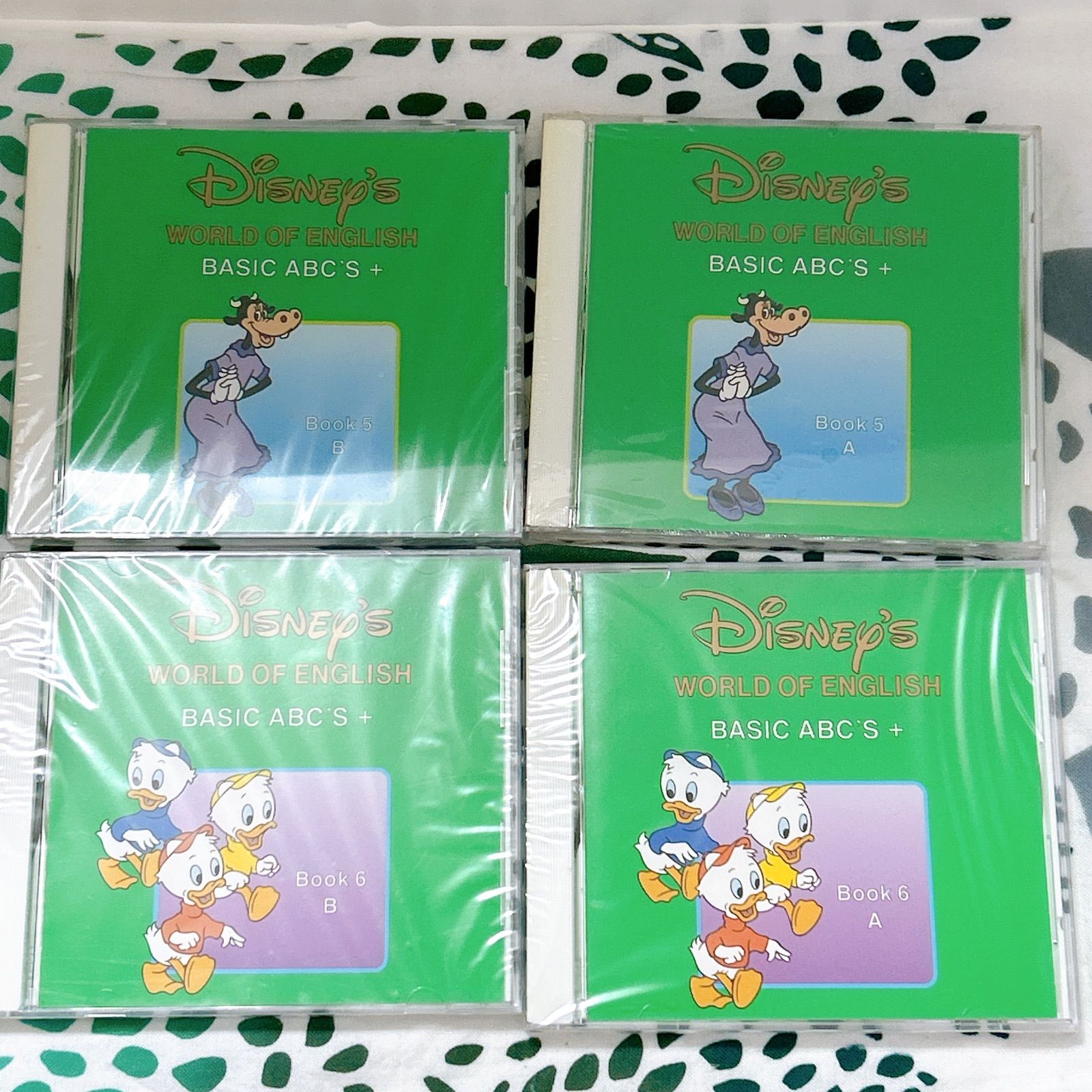 DWE Disney's World of English Basic ABC's＋ Book 4 5 6 10 11 12