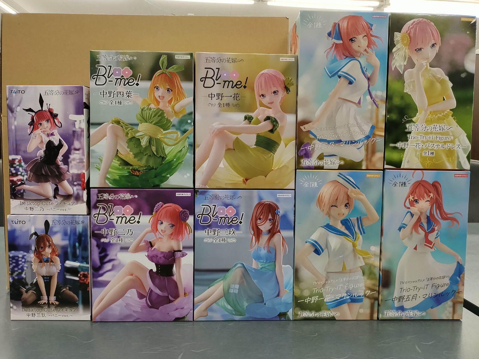 未開封フィギュア】 プライズフィギュアまとめ売り 「五等分の花嫁