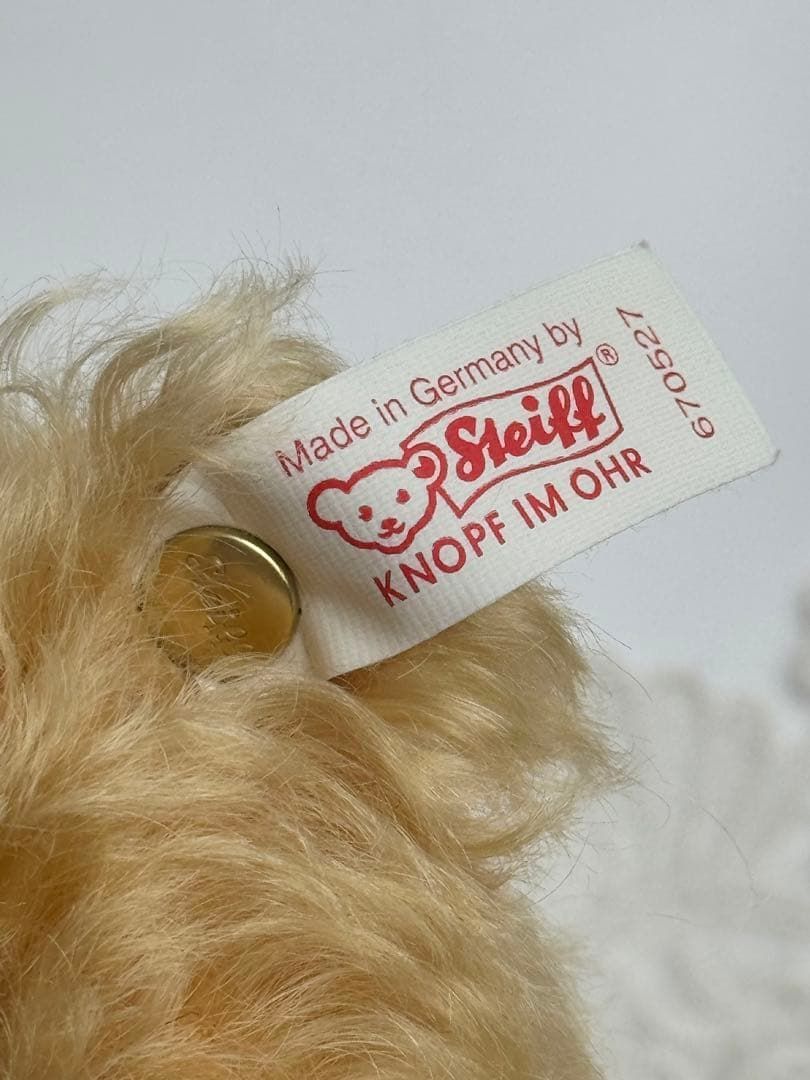 送料無料☆シュタイフ☆2000年スペシャルイベント限定テディベア 22cm