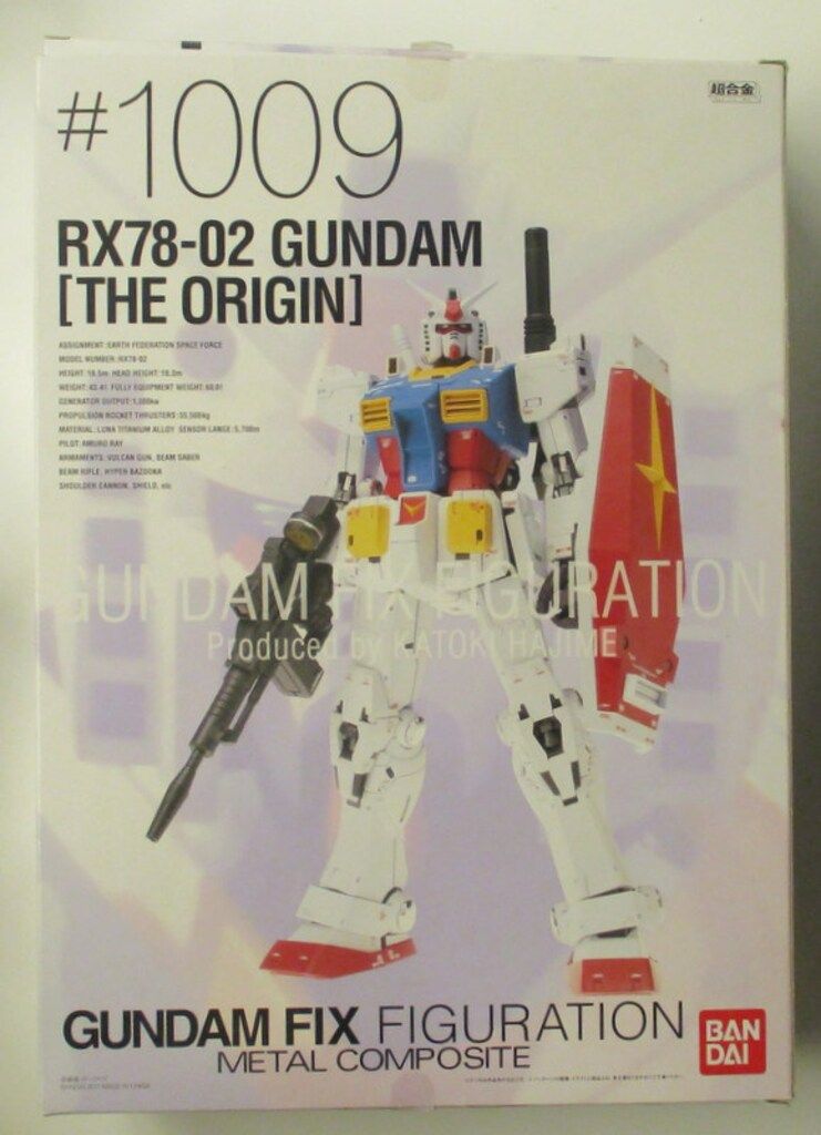 BANDAI GUNDAM FIX FIGURATION METAL COMPOSITE 機動戦士ガンダム THE