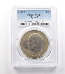 2026年最新】アイゼンハワー1ドル硬貨 1972の人気アイテム - メルカリ