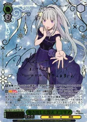 ヴァイスシュヴァルツ PSA10 銀髪の美少女 エミリア サイン SP リゼロ