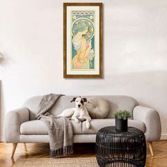 油彩画 松本弘 「里の民家」 F8号 油絵 額入り 風景画 真筆 肉筆画