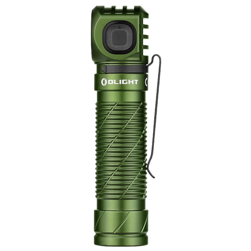 Olight Perun 3 OD Green Headlamp and Angled Flashlight with band