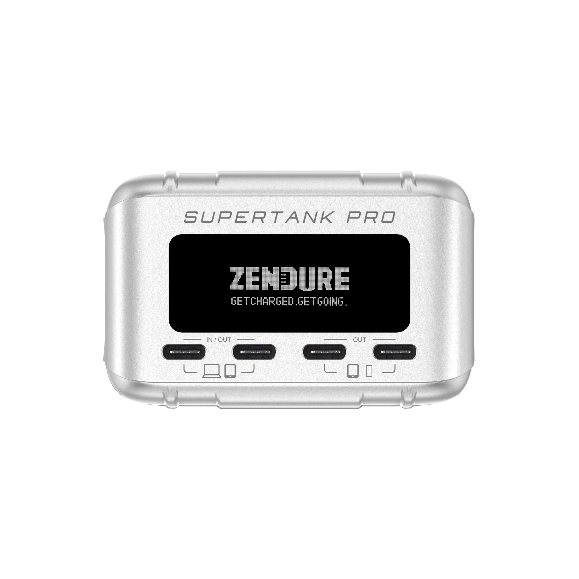 Zendure SuperTank Pro, 26,800mAh Power Bank 4 USB-C, OLED Screen