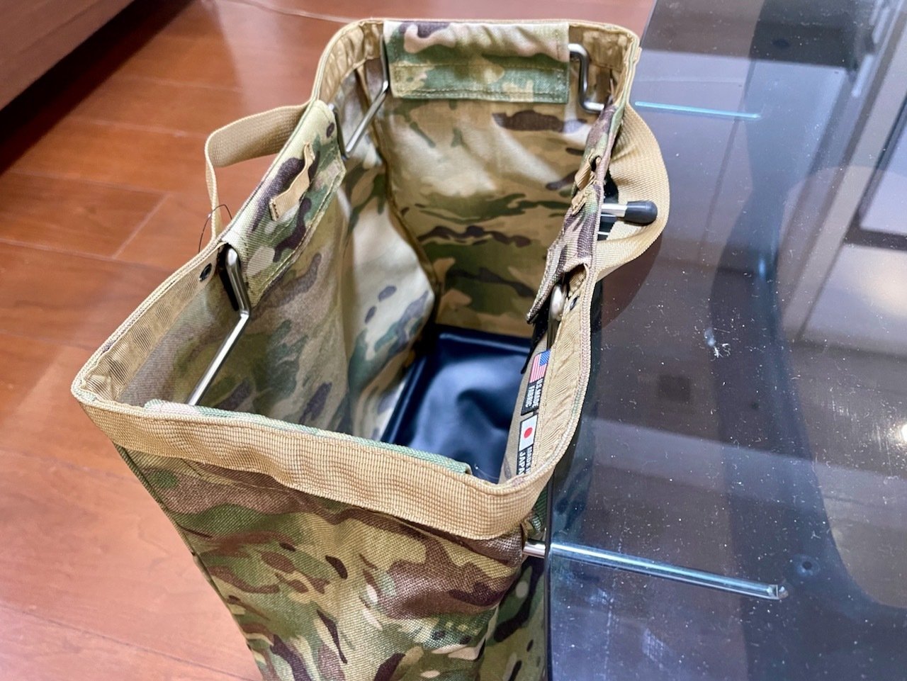 スノーピーク・ガビングフレームをおしゃれにカスタマイズ！「バリ