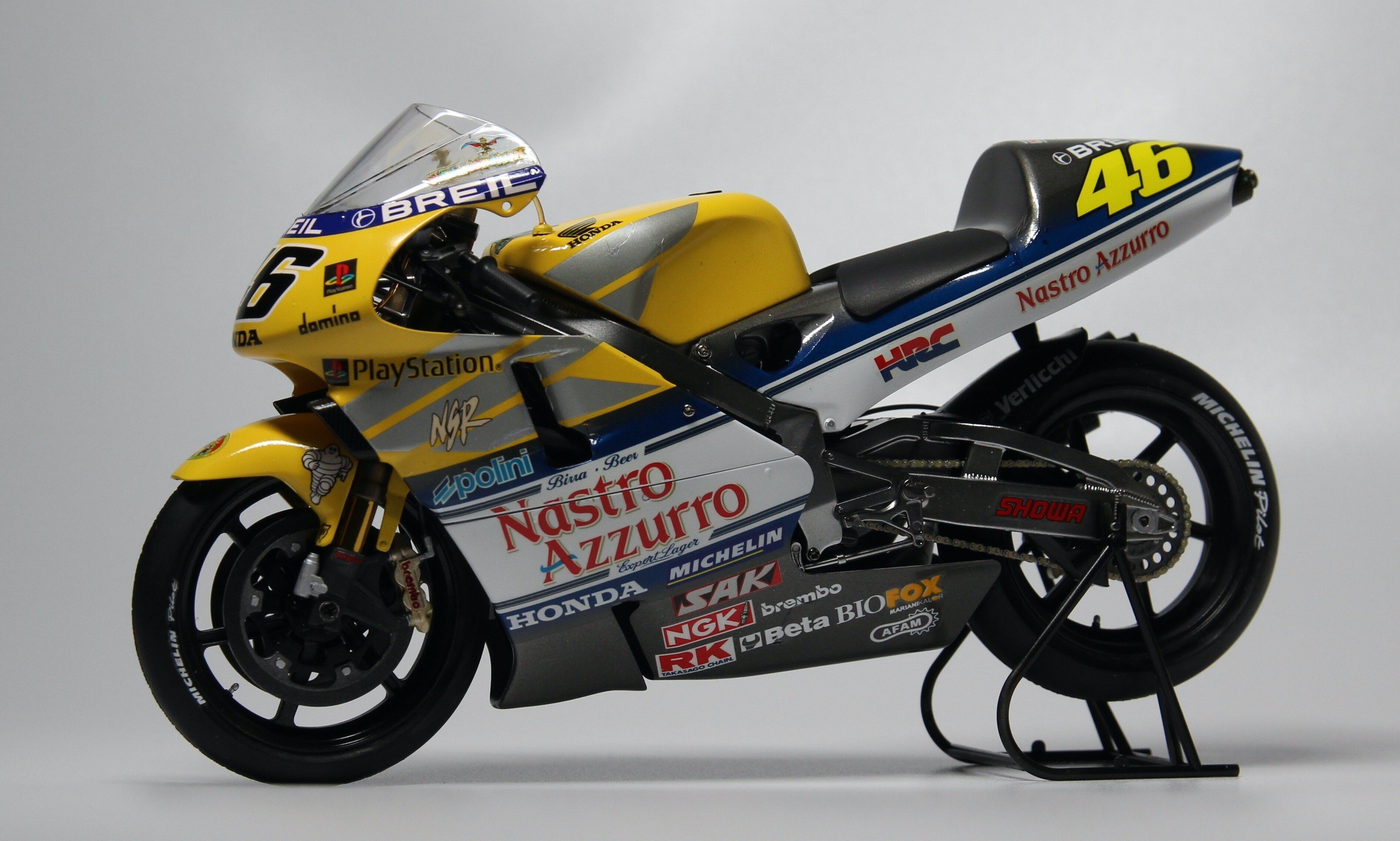 タミヤ ナストロアズーロホンダ NSR500 完成｜スイートネイル