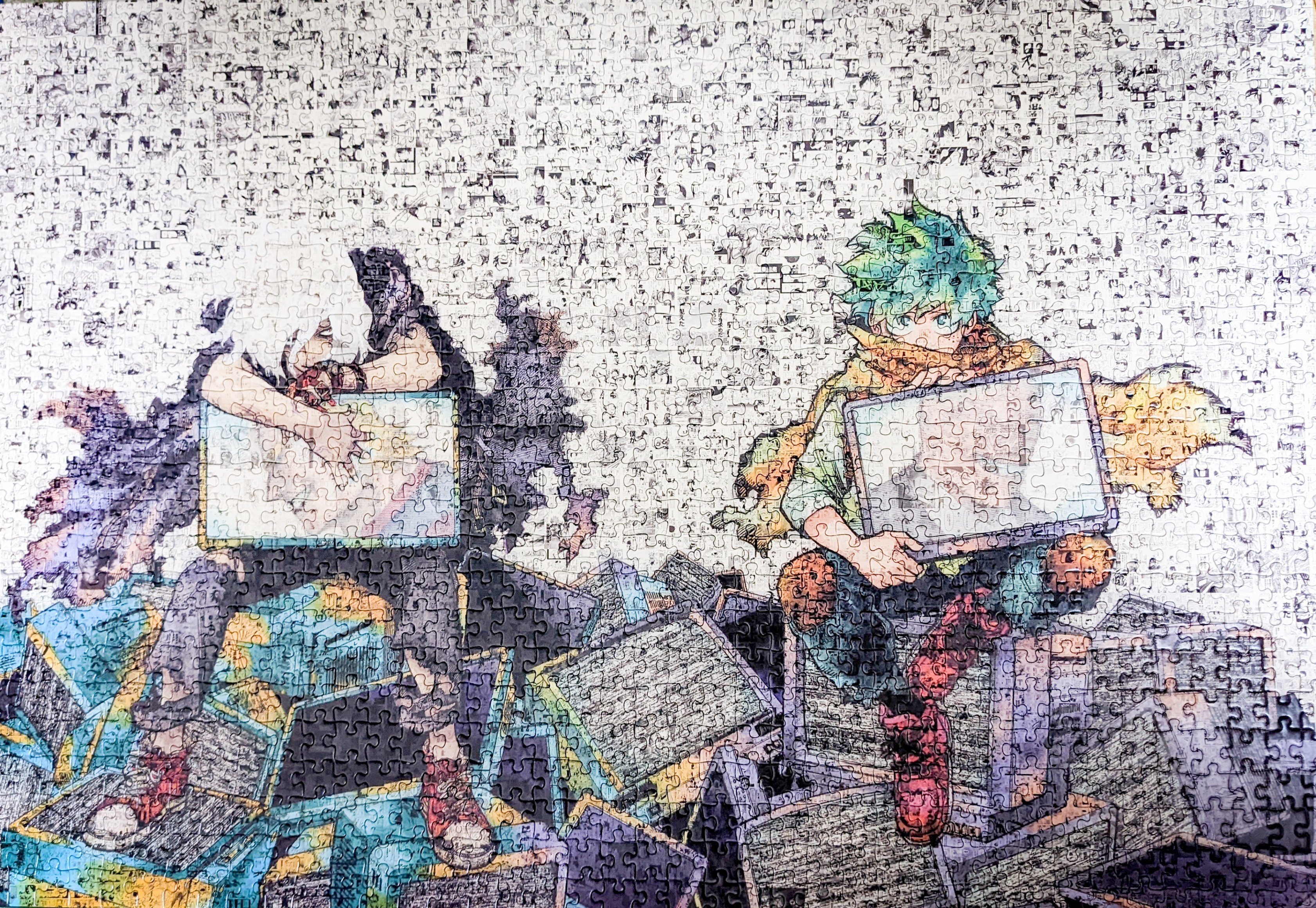 僕のヒーローアカデミア展 ヒロアカ原画展 モザイクアート