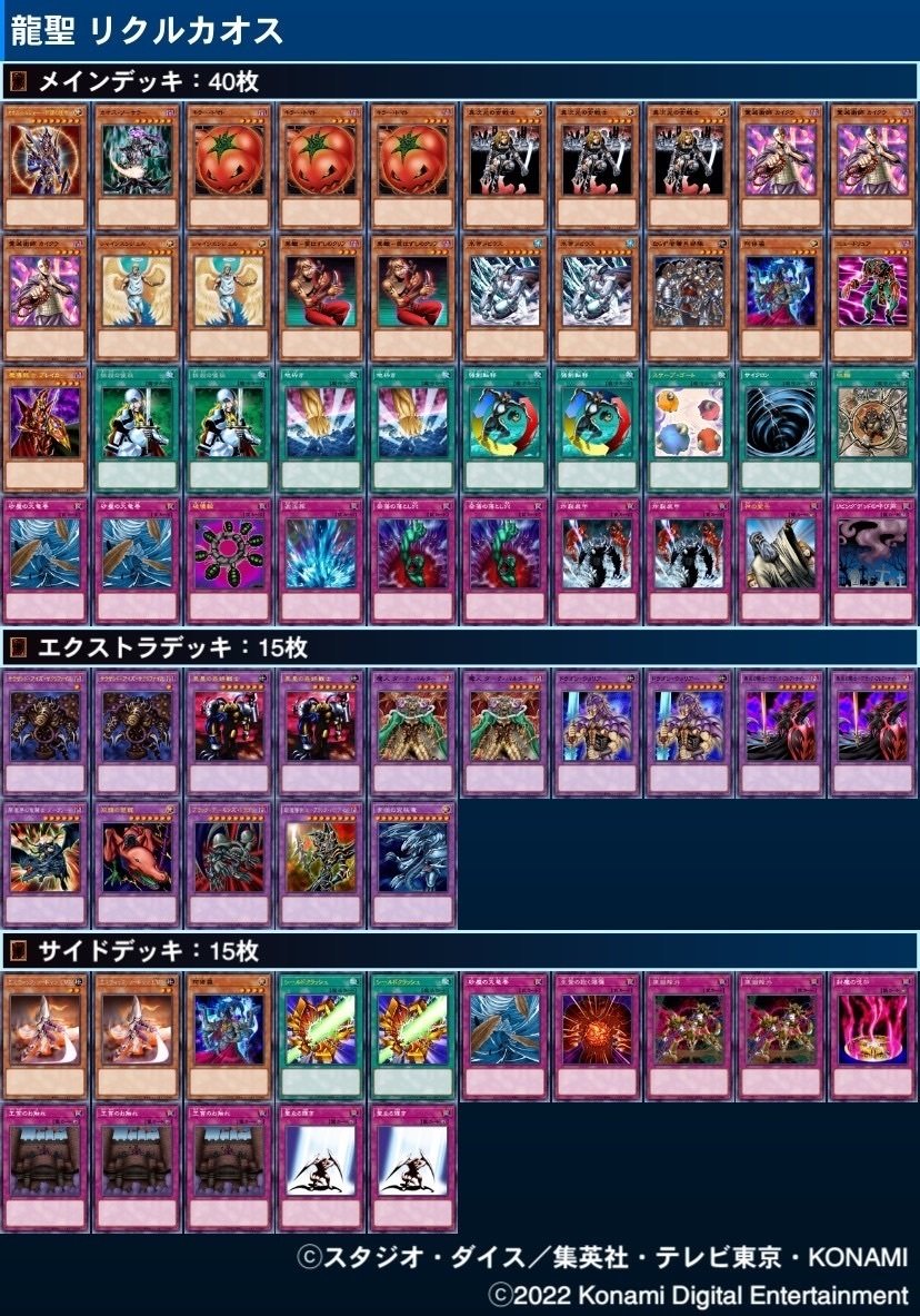 遊戯王マスターデュエル 04環境杯 環境の推移 考察など 後編｜龍聖