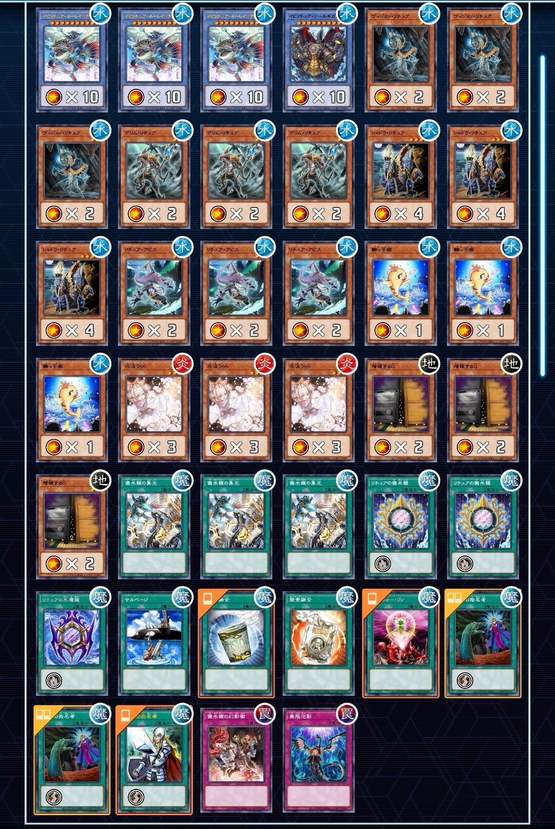 遊戯王OCG】新規入りリチュア展開メモ｜すいみん