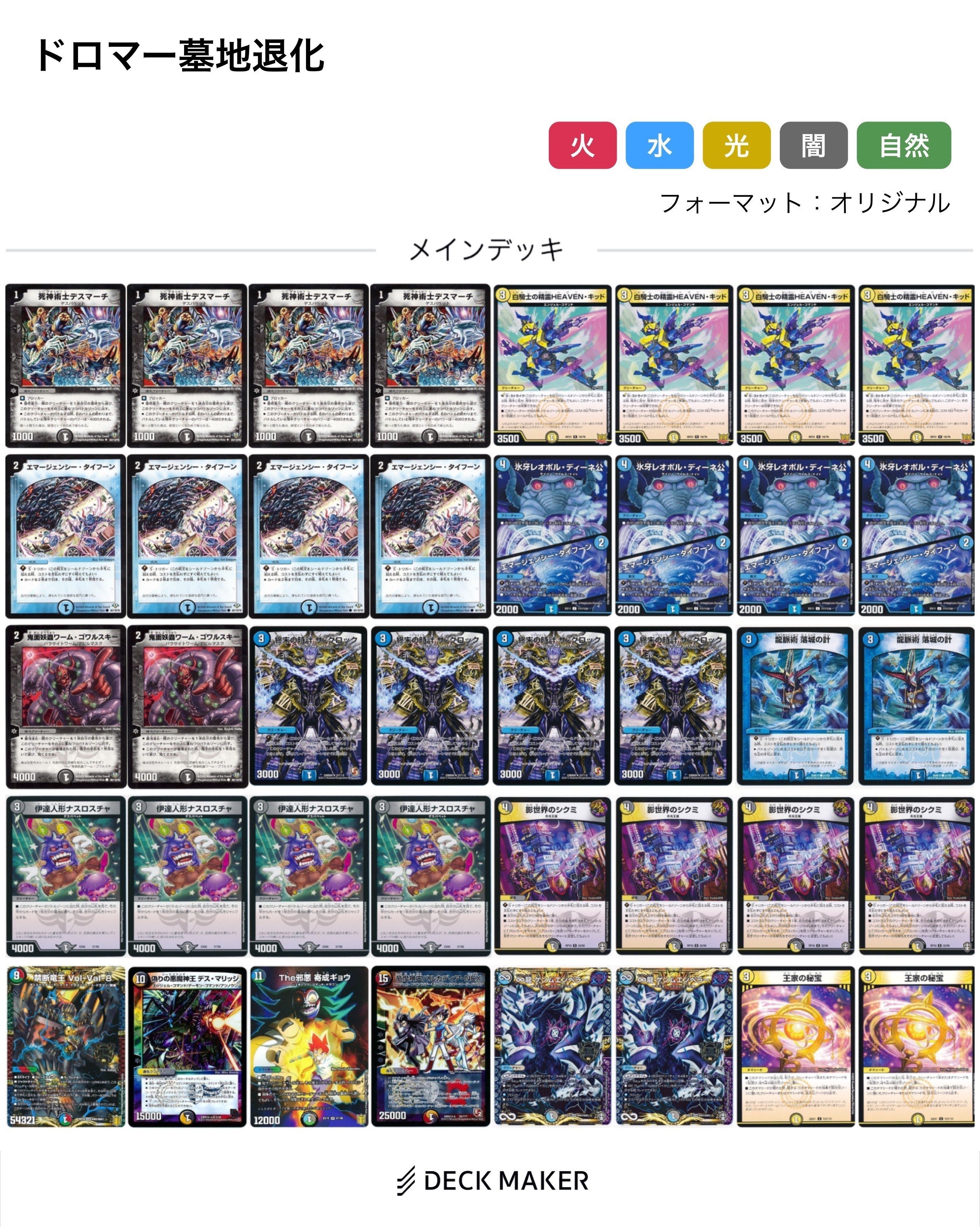 DM アナカラー グラスパー デッキ 未使用 セット メルカリ便 DM アナ